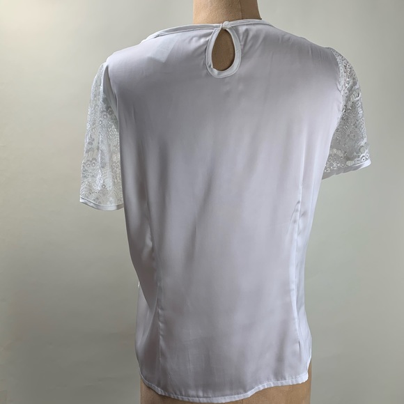Serrano Italy white top with lace - Picture 3 of 6